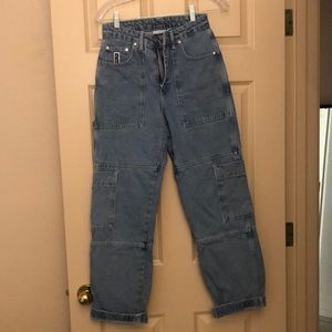 Ragged priest cargo jeans 26